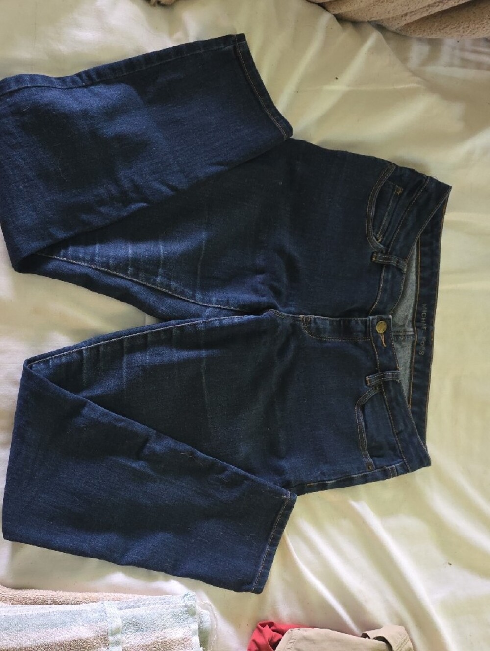 Michael Kors Dark Blue Skinny Jeans - Picture 6 of 6